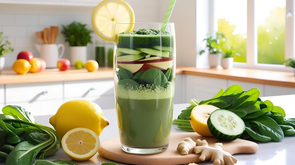 Green Detox Smoothie - Nogies health